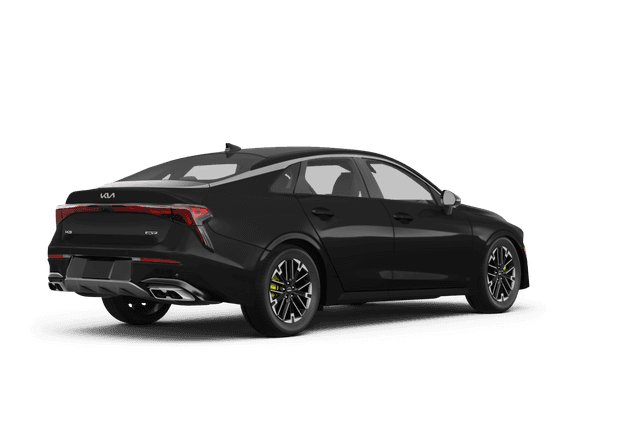 Kia K5  - Back view Kia K5  - Back view