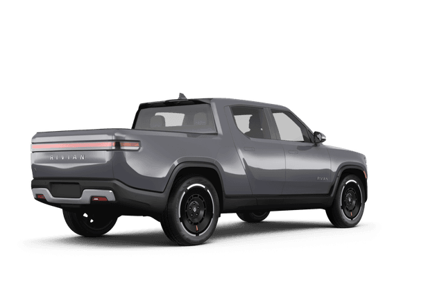 Rivian R1S  - Back view Rivian R1S  - Back view