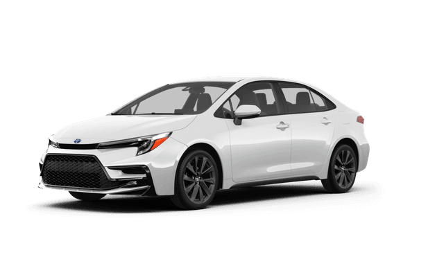 Toyota Corolla Hybrid  - Front view Toyota Corolla Hybrid  - Front view